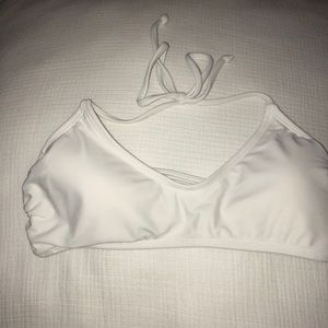 White bathing suit